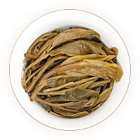 坝卡竜[lóng]普洱茶叶底