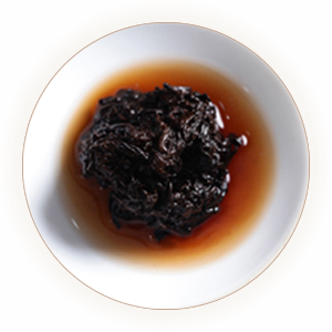 老茶头叶底
